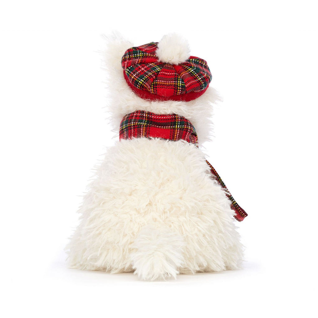 Winter warmer Munro Scottie Dog, back