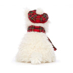 Winter warmer Munro Scottie Dog, back
