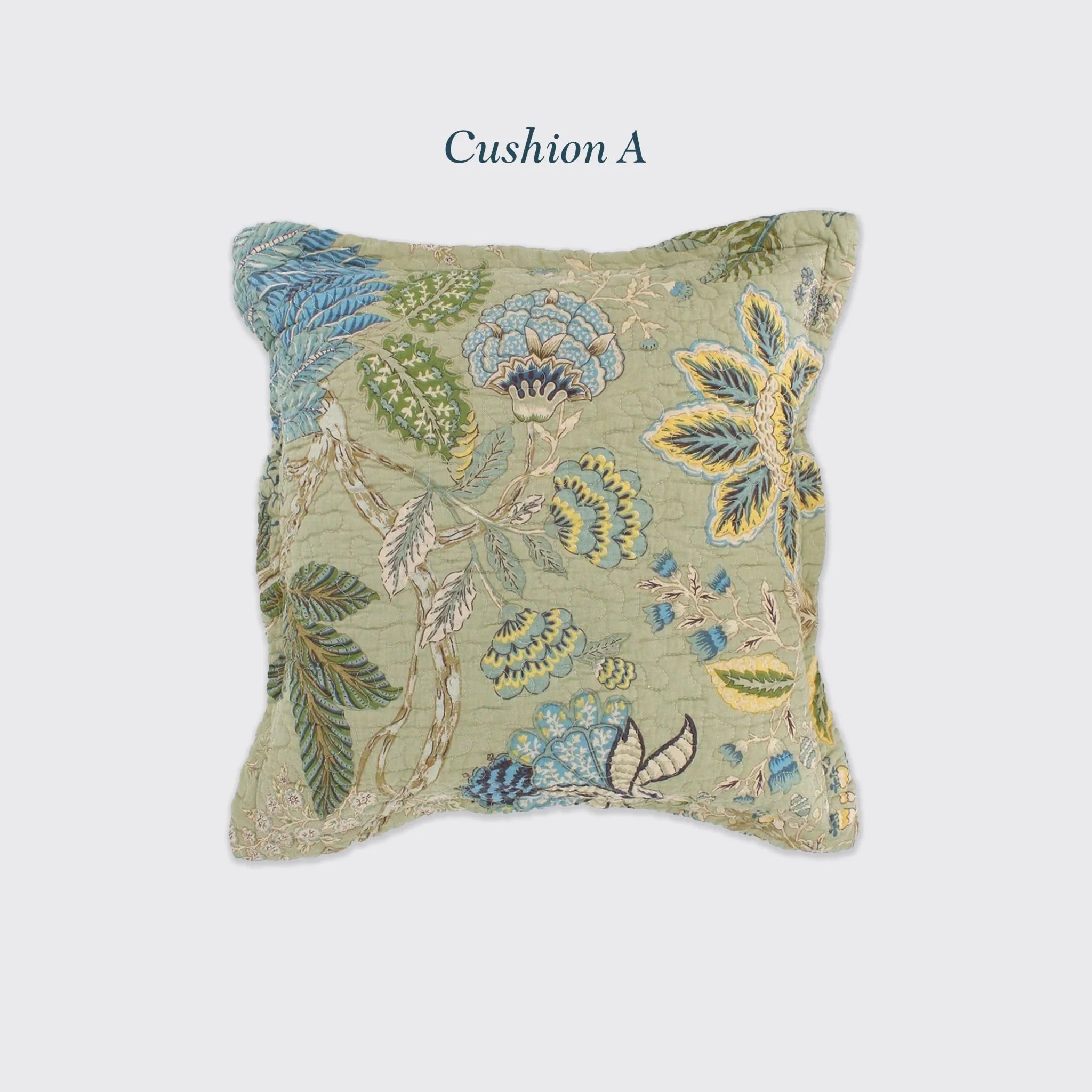 Constance Blue/Green Cushion