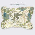 Constance Patchwork Blue/Green Standard Pillowcase