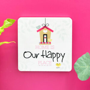 Home is our Happy Place wall art