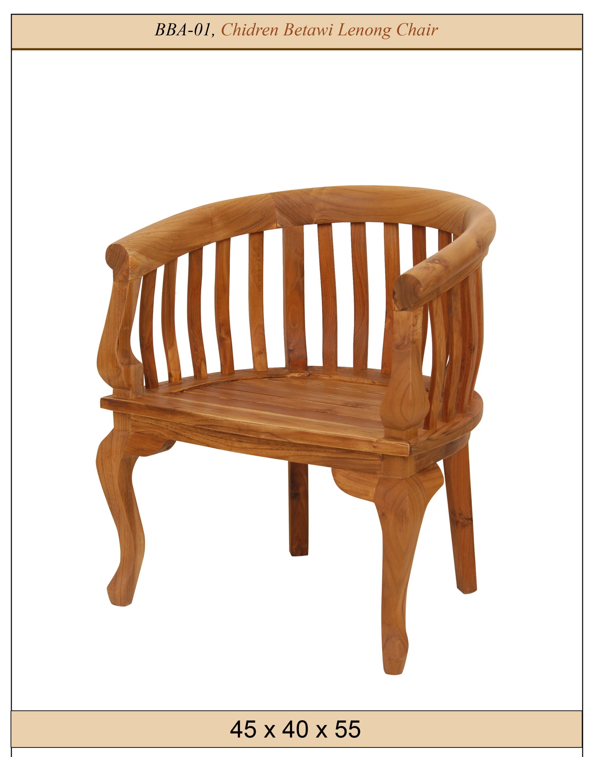  Childrens Betawi Chair