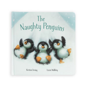 Jellycat, The Naughty Penguins Book