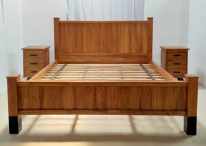 High Panel Bed