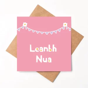 Card, Baby Girl - Leanbh Nua