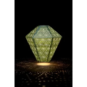 Solar Lantern, Green Diamond
