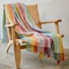 Stripe Rainbow Throw - Image 3