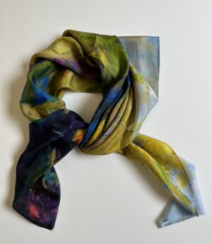 Pure Silk Scarf ON THE VERGE