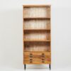 Bookcase, 2 drawer, 4 shelves