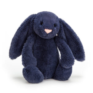 Bashful Navy Bunny Original