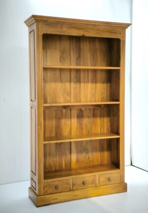 BISRI BOOKCASE LARGE 3 Drawer