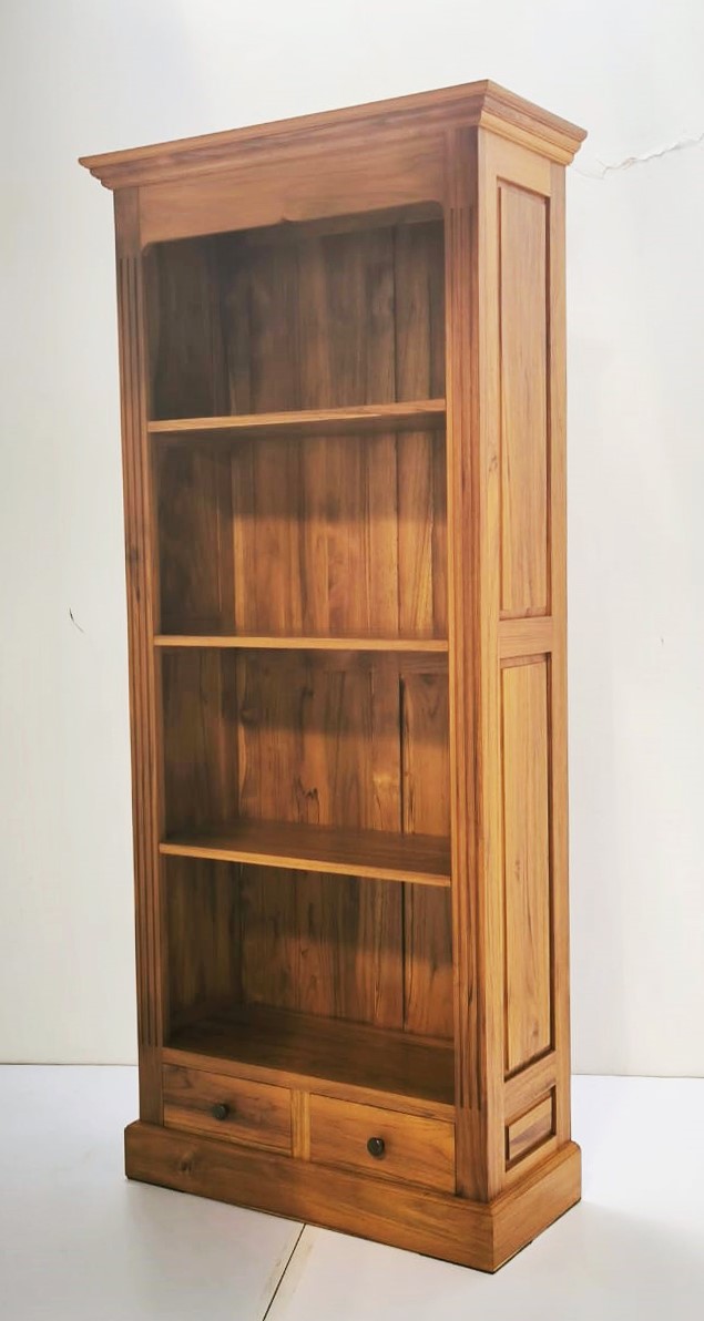  BISRI BOOKCASE MEDIUM 2 Drawer