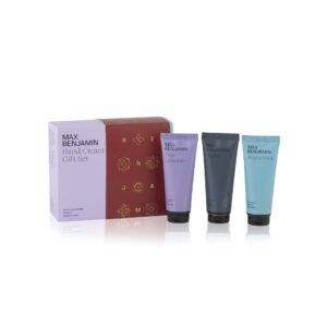 Max Benjamin Hand Cream Trio Gift Set, True Lavender, Dodici & Acqua Viva