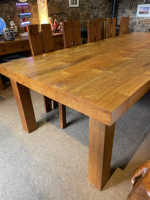 Dining Table, Solid Teak 3 x 1.2 meter