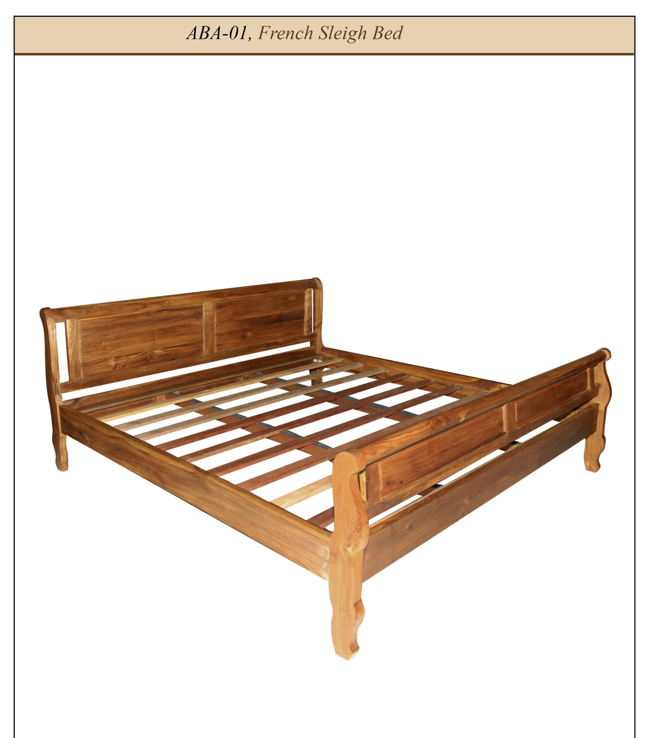  French Sleigh Bed